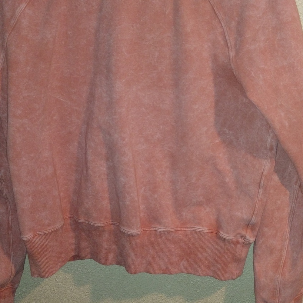 Lululemon Ready to Roll Crew Acid Rubber Dye Rustic Coral 6 - Picture 5 of 7